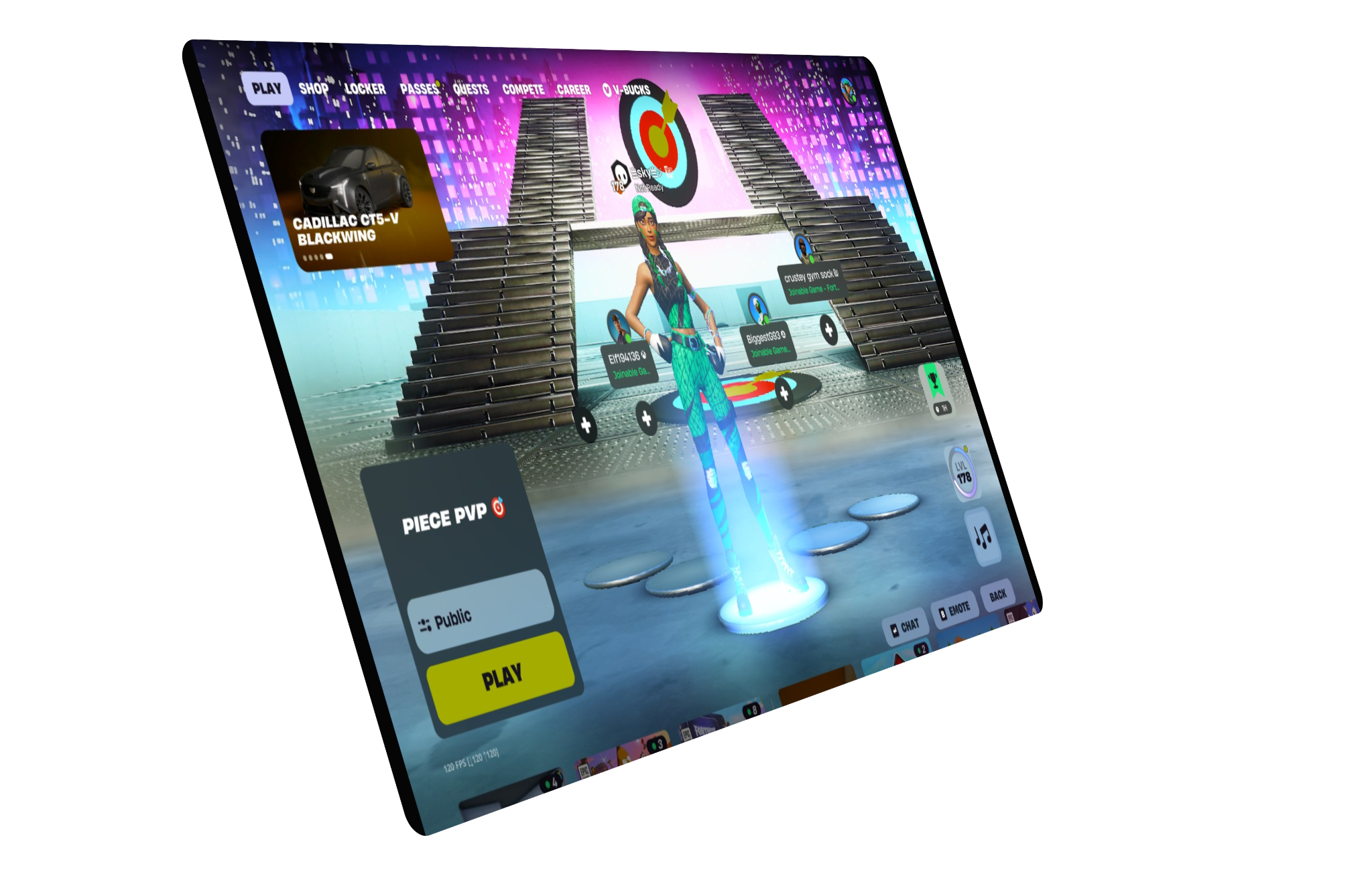 Chirp Remote Desktop interface